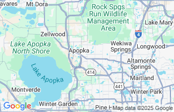 Map of Apopka