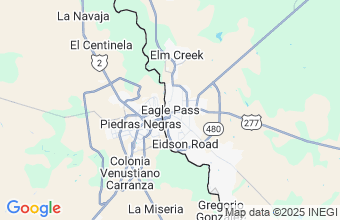 Map of Eagle Pass