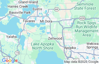 Map of Mt Dora