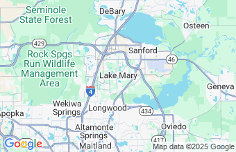 Map of Lake Mary