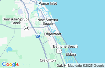 Map of Edgewater