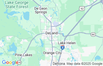 Map of Deland