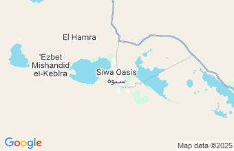Map of Siwa Oasis