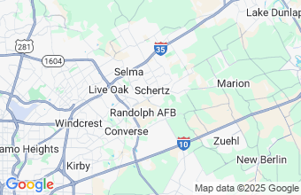 Map of Schertz