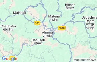 Map of Almora