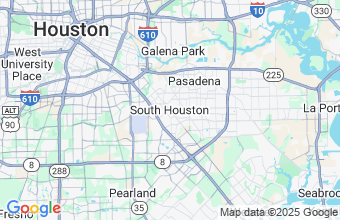 Map of South Houston