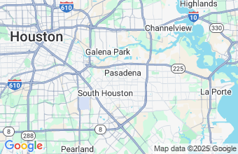 Map of Pasadena
