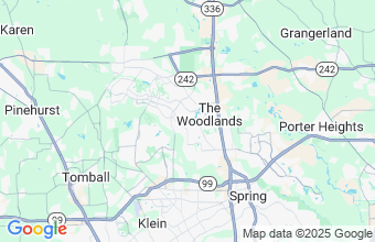 Map of The Woodlands