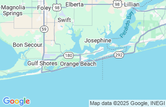 Map of Orange Beach