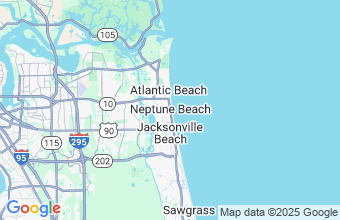 Map of Neptune Beach