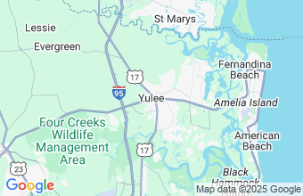 Map of Yulee