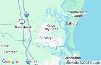 Map of St Marys
