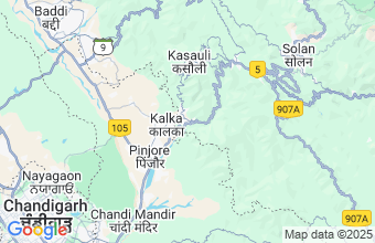 Map of Parwanoo