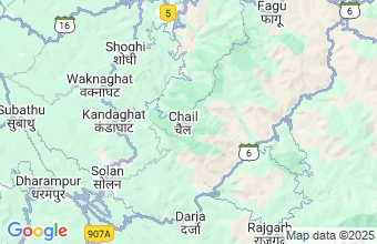 Map of chail