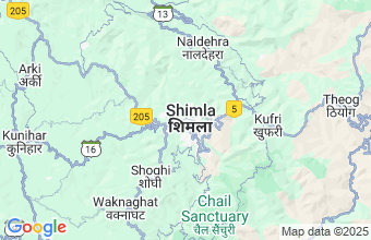 Map of Simla