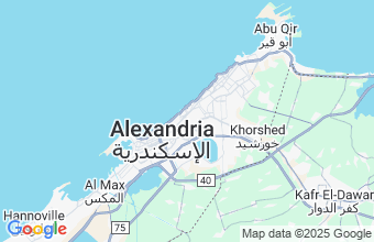 Map of Alexandria