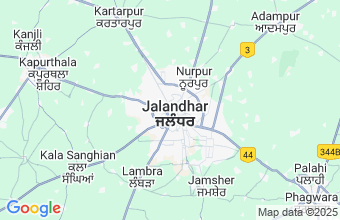 Map of Jalandhar