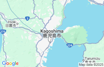Map of Kagoshima