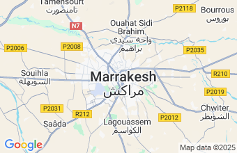 Map of MARAKESH