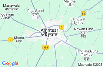 Map of Amritsar