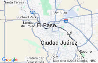 Map of Ciudad Juarez