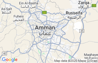 Map of Amman