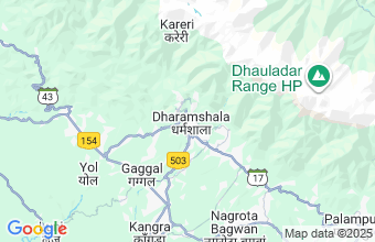Map of Dharamshala