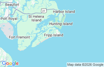 Map of Fripp Island