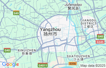 Map of Yangzhou