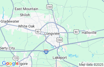 Map of Longview