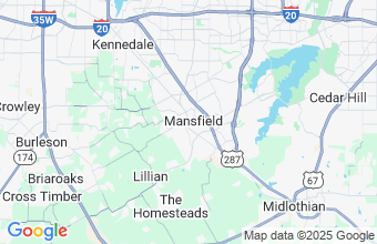 Map of Mansfield