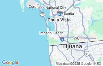 Map of Imperial Beach