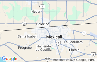 Map of Mexicali