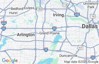 Map of Grand Prairie