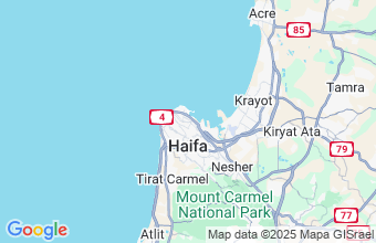 Map of Haifa