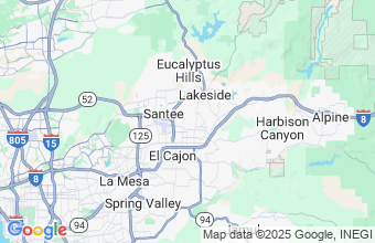 Map of El Cajon