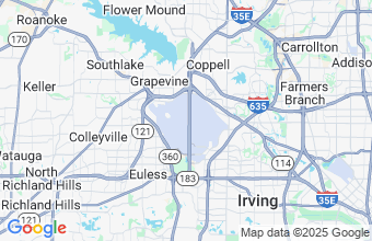 Map of DFW Airport