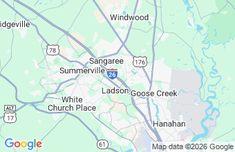 Map of Ladson