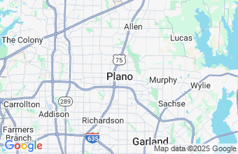 Map of Plano