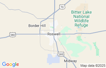 Map of Roswell