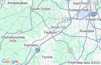 Map of Fairburn