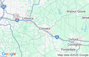 Map of Conyers