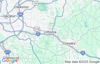 Map of Lithonia