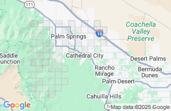 Map of Cathedral City