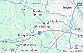 Map of Lithia Springs