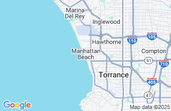 Map of Manhattan Beach