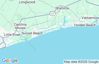 Map of Ocean Isle Beach
