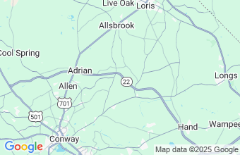 Map of Horry County