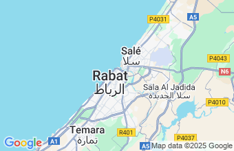 Map of Rabat