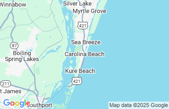 Map of Carolina Beach